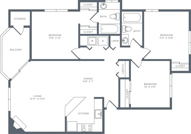 MC02 Classic 4-201 floor plan